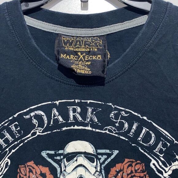 Marc Ecko Cut & Sew Men's Black The Dark Side Star Wars T-Shirt Size XL - Picture 5 of 10